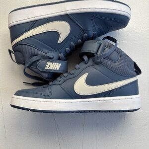 Nike Blue and White Sneakers